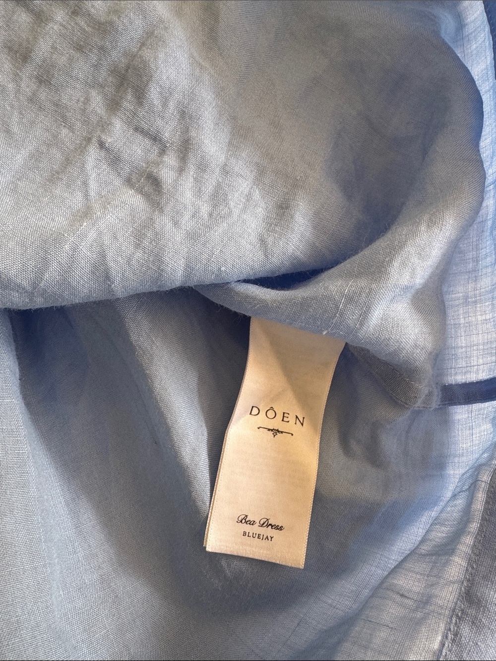 Doen Bea Dress in bluejay, Small - Picture 8 of 16